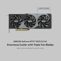 Inno 3D Nvidia GeForce RTX 5070 Videokaart GeForce RTX™ 5070 X3 OC 12 GB GDDR7-RAM PCIe x16 HDMI 2.1, DisplayPort 2.1 - thumbnail