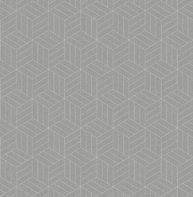 Dutch Wallcoverings Euphorie - Dessin - Grijs/Zilver