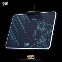 Lexip Naruto Shippuden Kakashi Kamui Gaming muismat Verlicht Zwart, Turquoise - thumbnail