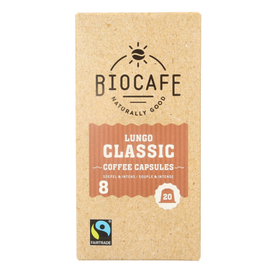 Lungo capsules bio 20 Stuks