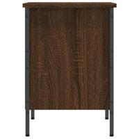 Schoenenkast 38x35x50 cm bewerkt hout bruineikenkleurig - thumbnail