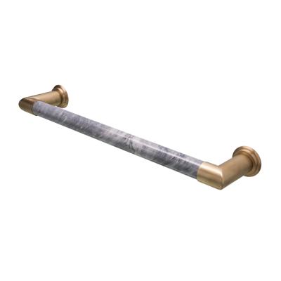 Elektrische Radiator Cascade 60x12 cm Bardiglio Nuvolato Marble / Brushed Brass HD Heating Elektrische Radiator Cascade 60x12 cm Bardiglio Nuvolato Marble / Brushed Brass HD Heating