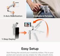 INSTA360 Flow 2 AI Tracker Bundle Stone Gray - thumbnail