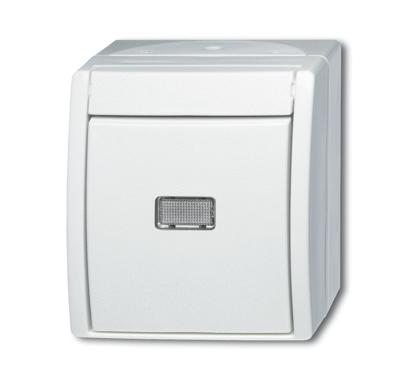 ABB 2CKA001484A0377 Wipschakelaar IP44 Wit