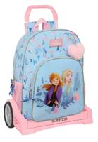 Schoolrugzak met Wielen Frozen Ice magic Blauw 33 x 42 x 14 cm - thumbnail