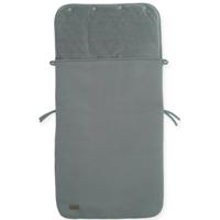 Jollein Voetenzak Brick fluweel stormgrijs - thumbnail