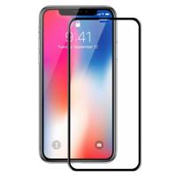 ENKAY Hat-Prins 0 26 mm 9H oppervlakte hardheid 6D gebogen rand vol scherm Tempered glas Film voor iPhone X(Black) - thumbnail