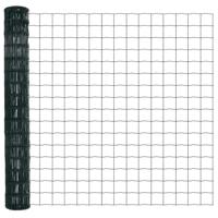 VidaXL Euro hek groen 1.6 x 10m pvc-gecoat ijzer - thumbnail
