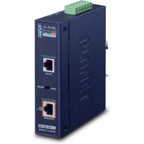 Planet IP30, Industrial Single-Port 10/100/1000Mbps 802.3bt Ultra, IPOE-171-95W (10/100/1000Mbps 802.3bt Ultra PoE Injector (95 Watts, PoH, Legacy Mode Support, PoE Usage LED, -40 to 7 5)