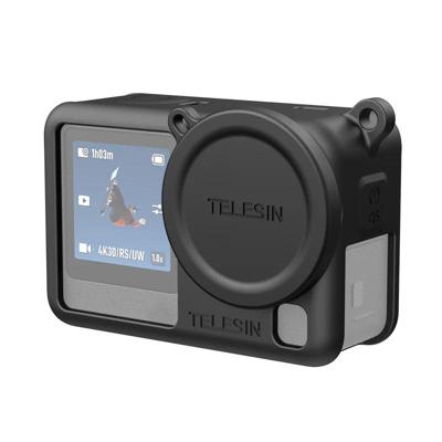 Telesin Siliconen Cover + Lensdop voor DJI Osmo Action 6