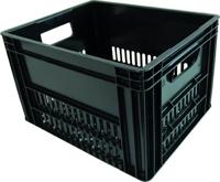 Fietskrat Glans Zwart - thumbnail