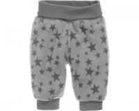 Playshoes Schnizler babybroekje fleece Sterren Grijs-98 - thumbnail