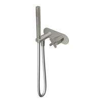 Hotbath Chap inbouw douchethermostaat met handdouche geborsteld nikkel - thumbnail