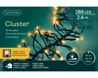 Lumineo clusterverlichting 2,6m 288led klassiek warm - thumbnail