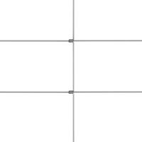 VidaXL Hek 50x1,25 m gegalvaniseerd staal zilverkleurig - thumbnail