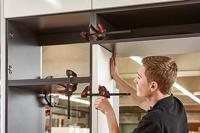 Eenhandslijmtang EZM 300/60 Bessey EZM30-6 Spanbreedte (max.):300 mm Afmeting, lengte: 490 mm Afm. werkbereik:60 mm - thumbnail