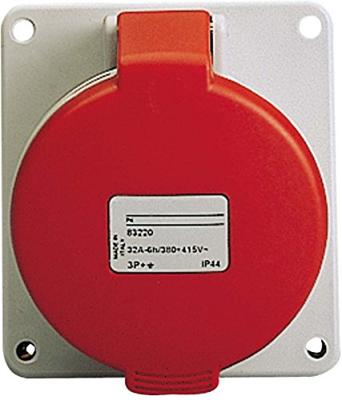 Schneider Electric PKY32W434 PKY32W434 CEE-wandcontactdoos 32 A 415 V 1 stuk(s)