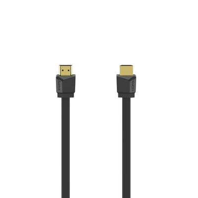 Hama High-speed HDMI-kabel Flexi-Slim, 4K, conn. - conn., ethernet, 1,5 m HDMI kabel Zwart Hama High-speed HDMI-kabel Flexi-Slim, 4K, conn. - conn., ethernet, 1,5 m HDMI kabel Zwart
