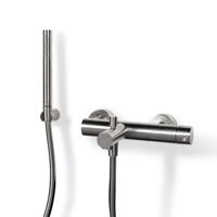 Badmengkraan Bongio Squadra Met Handdoucheset Geborsteld Nikkel Bongio - thumbnail