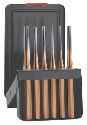 Set cilindrische ponsen ATM Gouden 6 Onderdelen