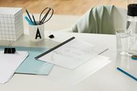 Fellowes omslagen, ft A4, PVC, 240micron, pak van 100 stuks, transparant - thumbnail