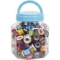 Creativ Company Tape met print in pot, 90st. - thumbnail