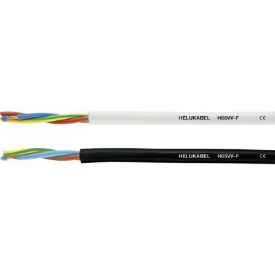HELU H05VV-F Geïsoleerde kabel 5 G 2.5 mm² Zwart 29482-1000 1000 m