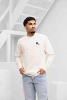 Off The Pitch Full Stop Sweater Heren Gebroken Wit - Maat XS - Kleur: Gebroken Wit | Soccerfanshop - thumbnail