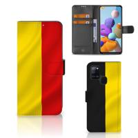 Samsung Galaxy A21s | Bookstyle Case | Belgische Vlag - thumbnail