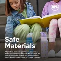 Klean Kanteen Kid Classic Narrow 355ml/12oz + Flip/Sportdop Thermosfles Launch Plan 355ml - thumbnail