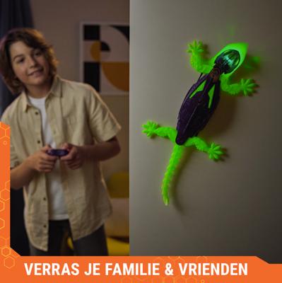 Hex Bots glow-in-the-dark gekko robot