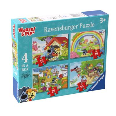 Ravensburger Puzzel Woezel en Pip 12-24 Stukjes Ravensburger Puzzel Woezel en Pip 12-24 Stukjes