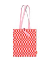 HEMA Tas canvas ruiten - thumbnail