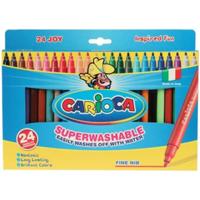 Carioca viltstift Superwashable Joy, 24 stiften in een kartonnen etui - thumbnail