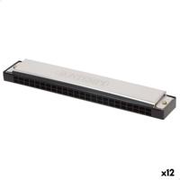 Harmonica Bontempi Metaal Plastic 18 X 2 X 3 CM (12 Stuks) - thumbnail