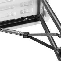 Bierbanken set van 2 stuks Kunststof Wit - 180cm - thumbnail