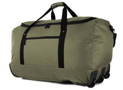 Norländer S.G. Reistas XL Met Wielen RPET Olijfgroen - weekendtas Norländer S.G. Reistas XL Met Wielen RPET Olijfgroen - weekendtas