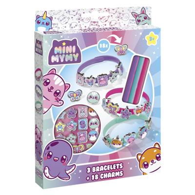 Mini Mymy 3 bracelets & 18 charms