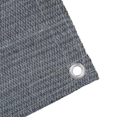 VidaXL Tenttapijt blauw en grijs 200 x 200 cm polyetheen