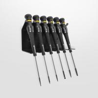 Bernstein Tools for Electronics Bernstein Werkzeugfabrik Schroevendraaierset ESD 6-delig Plat - thumbnail