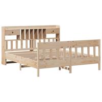 Bedframe zonder matras massief grenenhout 180x200 cm - thumbnail