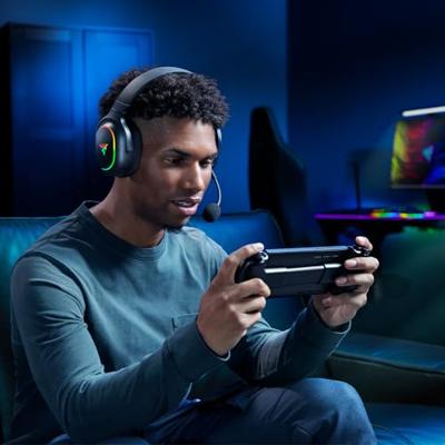 Hoofdtelefoon met Hoofdband Razer BARRACUDA X CHROMA Zwart Hoofdtelefoon met Hoofdband Razer BARRACUDA X CHROMA Zwart