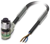 Phoenix Contact 1668263 Sensor/actuator connector, geassembleerd M12 Aantal polen (sensoren): 3 Bus, haaks 3.00 m 1 stuk(s) - thumbnail