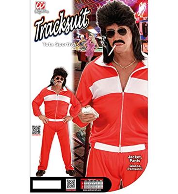 Foute rode trainingspak carnaval