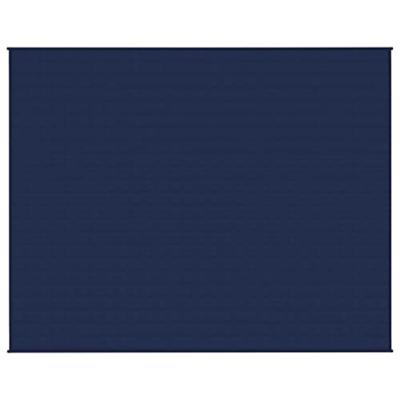 Verzwaringsdeken 235x290 cm 11 kg stof blauw Verzwaringsdeken 235x290 cm 11 kg stof blauw