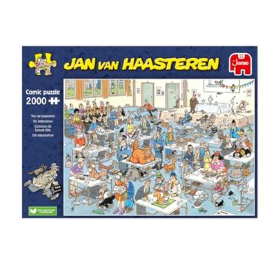 Jumbo Jan van Haasteren puzzel De kattenshow - 2000 stukjes