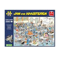 Jumbo Jan van Haasteren puzzel De kattenshow - 2000 stukjes - thumbnail