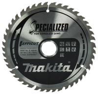 Makita Accessoires Cirkelzaagblad Hout | Efficut 190x30x1,45 45T 23g - B-68638 - B-68638 - thumbnail