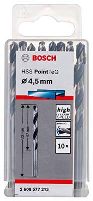 Bosch Accessories 2608577213 2608577213 Metaal-spiraalboor 4.5 mm 10 stuk(s) Bosch Accessories 2608577213 2608577213 Metaal-spiraalboor 4.5 mm 10 stuk(s)