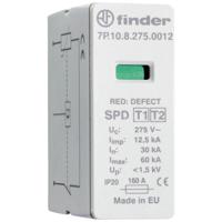 Finder 7P.10.8.275.0012 7P.10.8.275.0012 Insteekbare overspanningsafleider Overspanningsbeveiliging voor: Verdeelkast 20 kA 1 stuk(s) - thumbnail